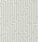 Fretwork Wallpaper - Silver