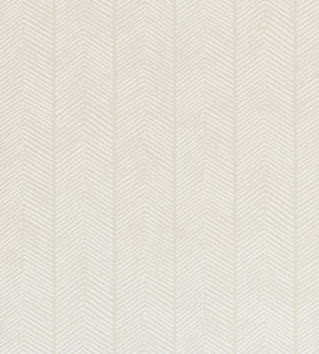 Herringbone Wallpaper - White