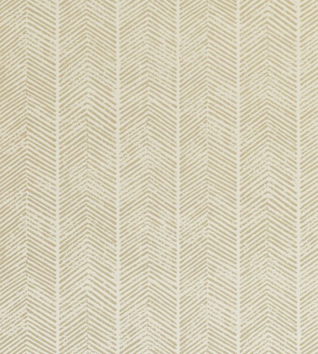 Herringbone Wallpaper - Cream