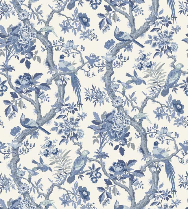 Eltham Wallpaper - Blue