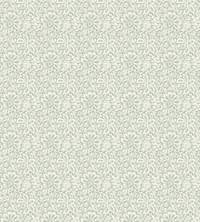 Flora Wallpaper - Gray 