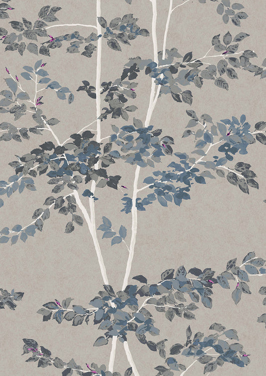 Beech Wallpaper - Gray