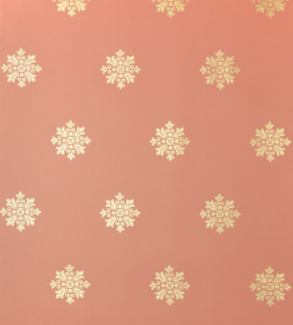 Brockhampton Star Wallpaper - Red - 532 - Farrow & Ball