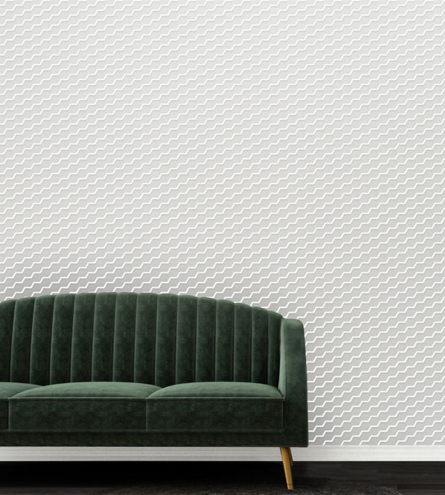 Buzz Lustre Room Wallpaper - Gray