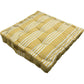 March Stripe Yellow Floor Cushion