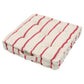 Austin Stripe Red Floor Cushion