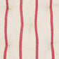 Austin Stripe Red Floor Cushion