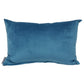 Tiki Pineapple Teal Oblong Back Cushion