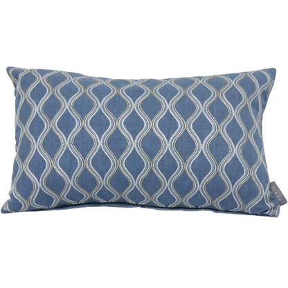 Pavillion Denim Oblong Cushion