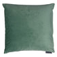 Orangutan Forest Aqua / Blue Velvet Back Cushion