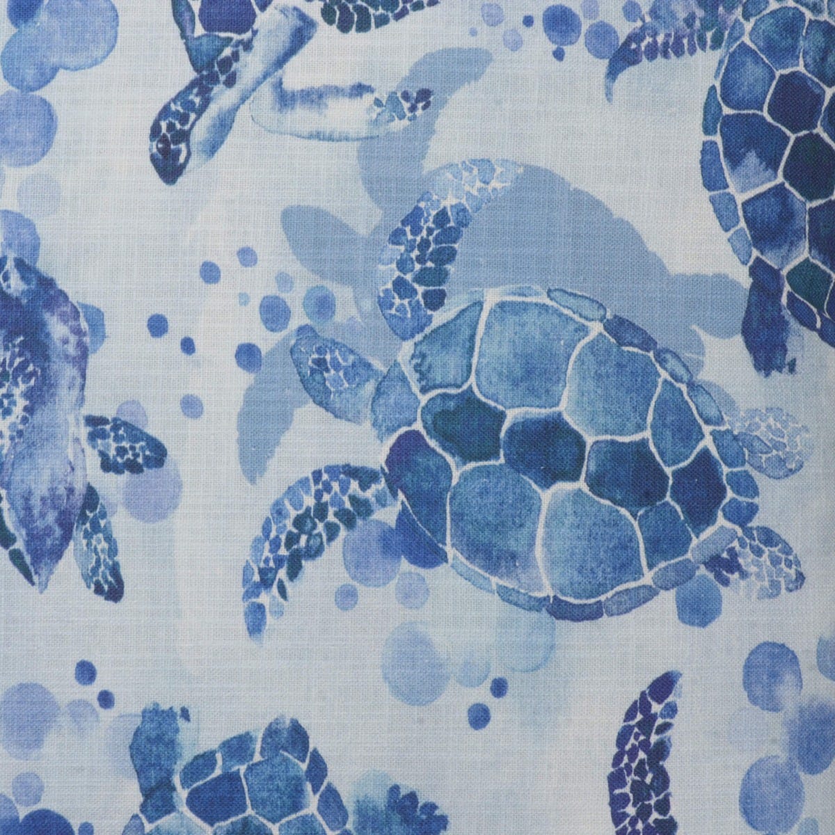 Sea Turtles Blue Cushion