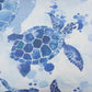 Sea Turtles Blue Oblong Cushion