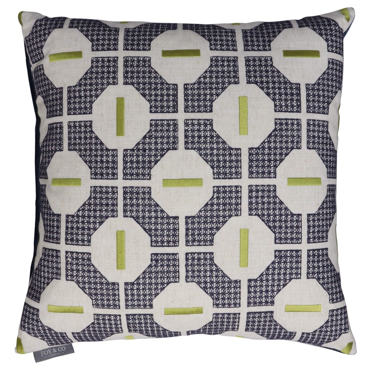 Mykonos Blue Cushion