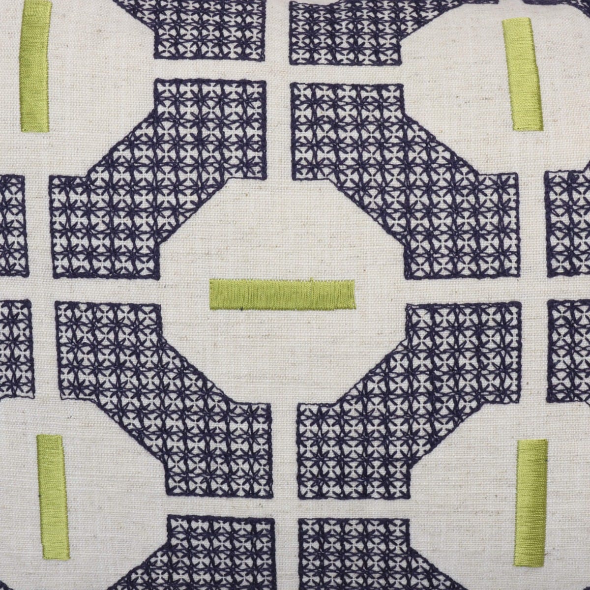 Mykonos Blue Oblong Cushion