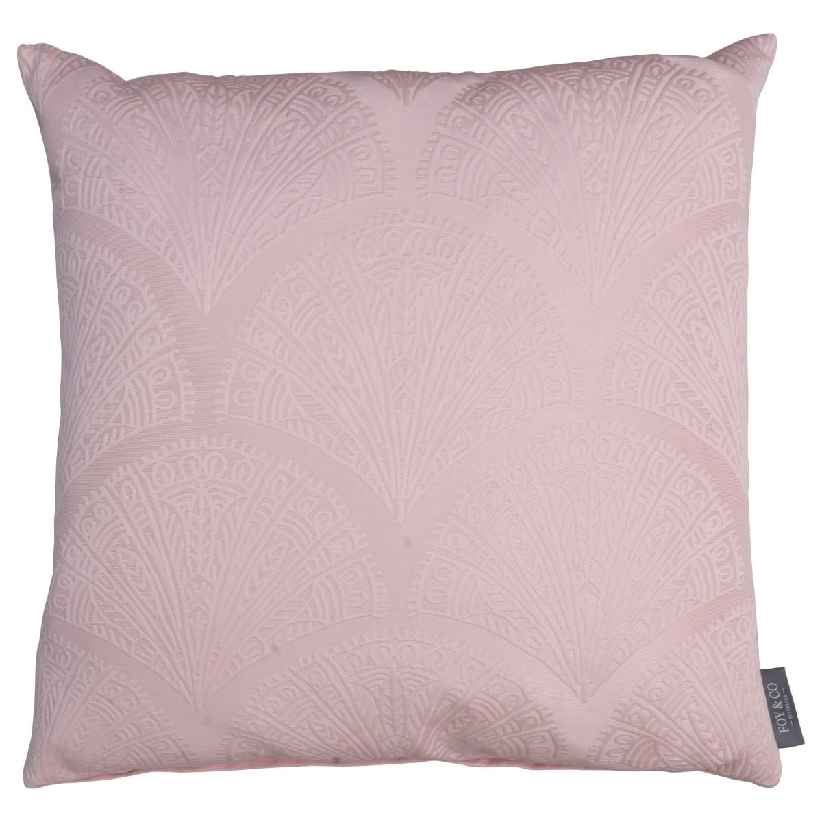 Deco Fan Blush Cushion
