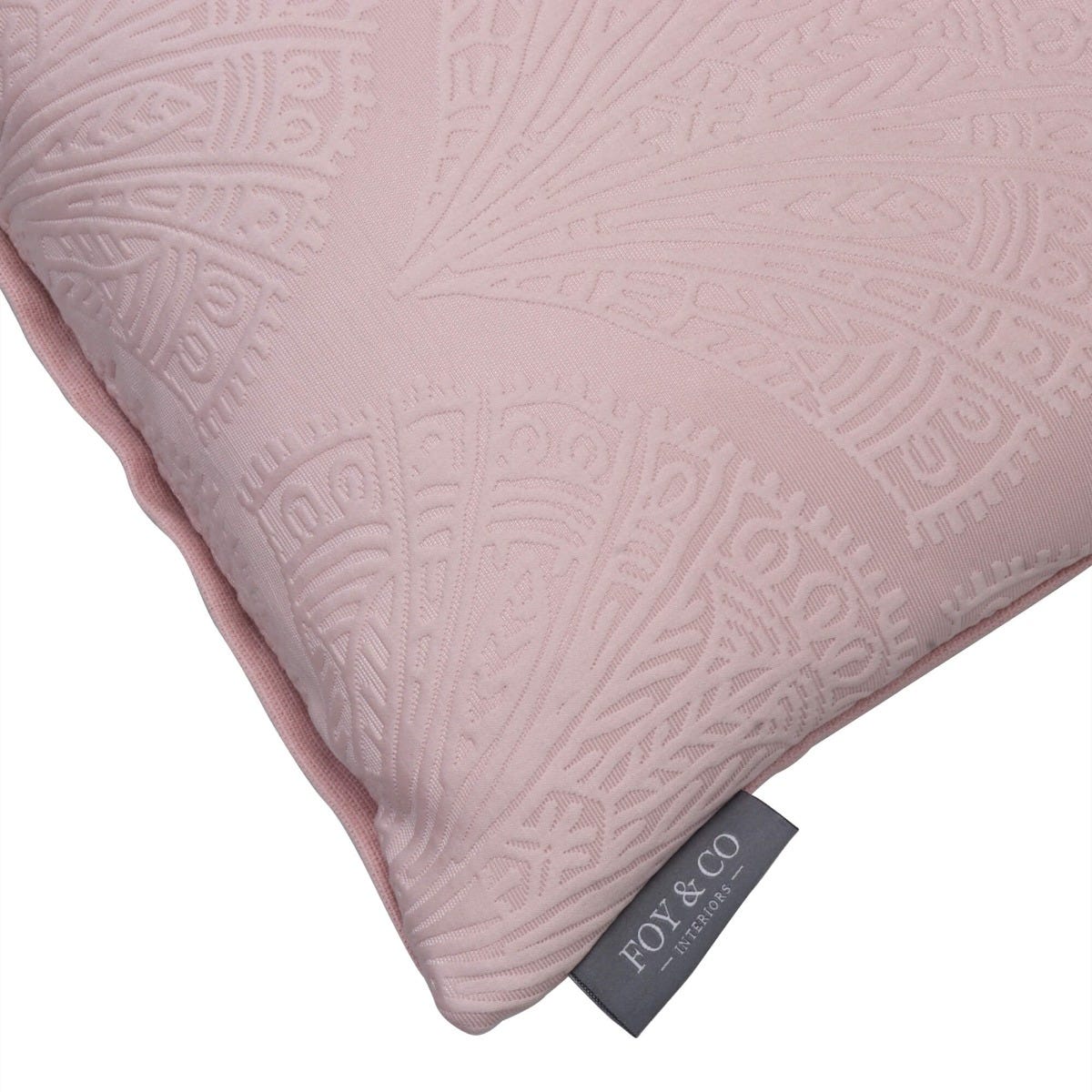 Deco Fan Blush Side Cushion