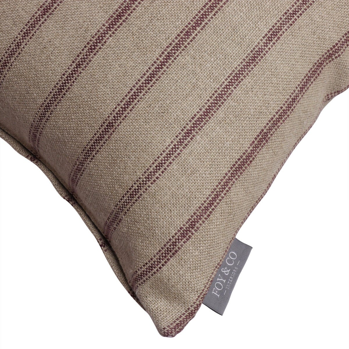 Wexford Linen Stripe Side Cushion