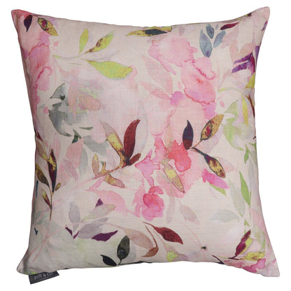 Aurelia Summer Floral Cushion - Pink