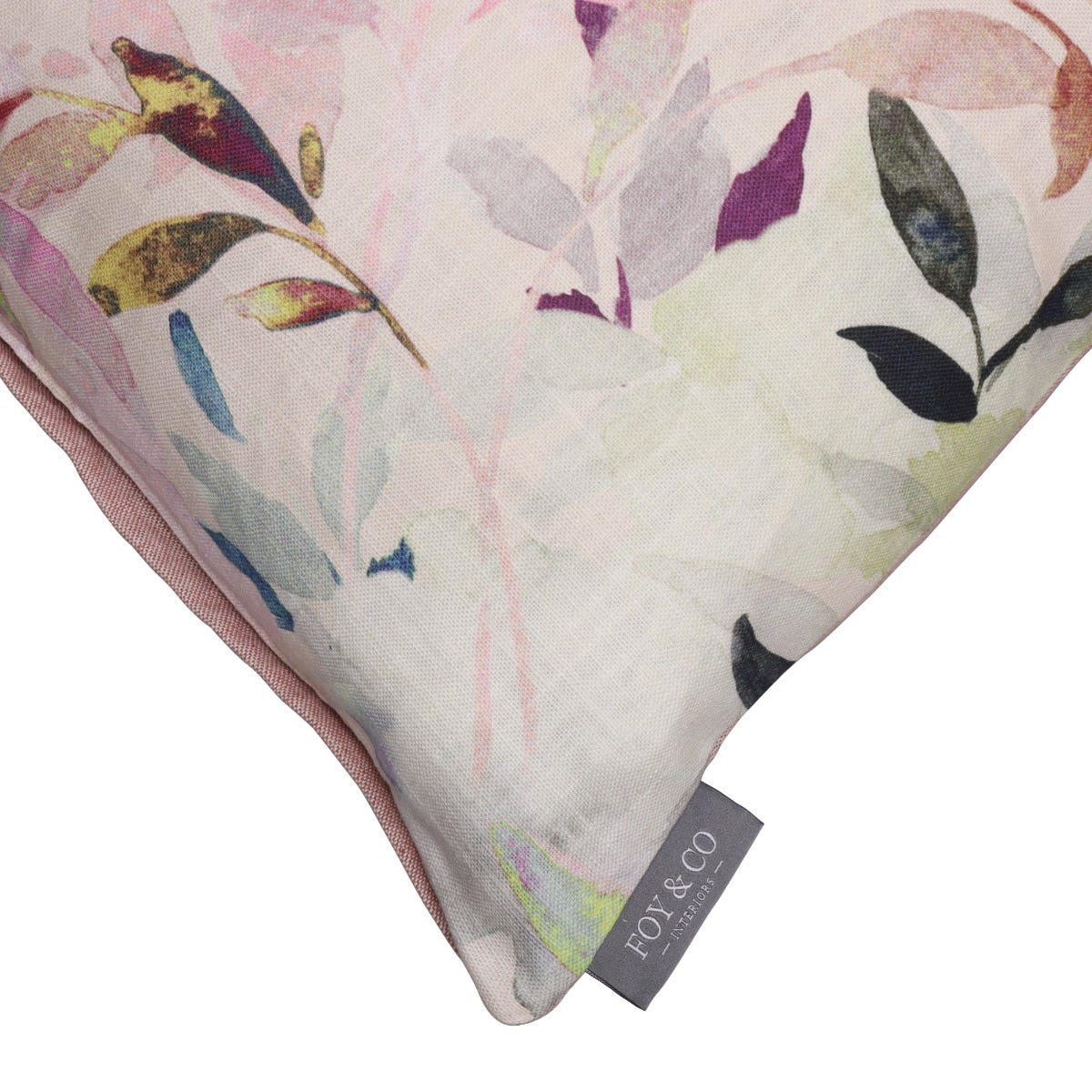 Aurelia Summer Floral Side Cushion - Pink