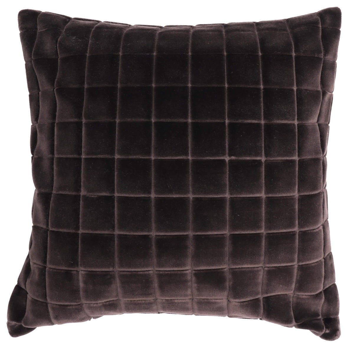 Brancusi Velvet Cushion - Black