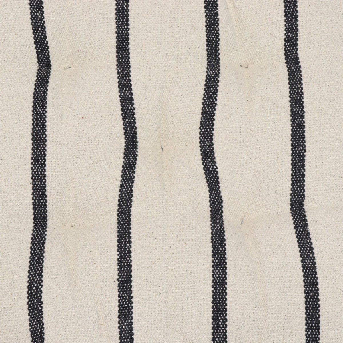 Austin Stripe Charcoal Floor Cushion
