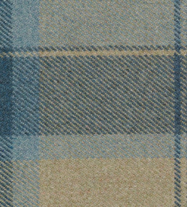 Callanish Plaid Fabric - Blue 