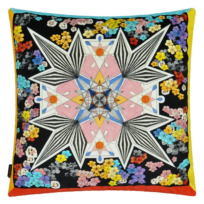 Flowers Galaxy Cushion - Multicolor