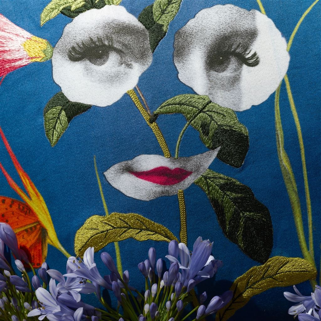 Premier Rendez-Vous Marais Room Cushion 3 - Blue