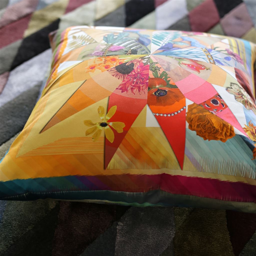 Botanic Rainbow Room Cushion 4 - Multicolor
