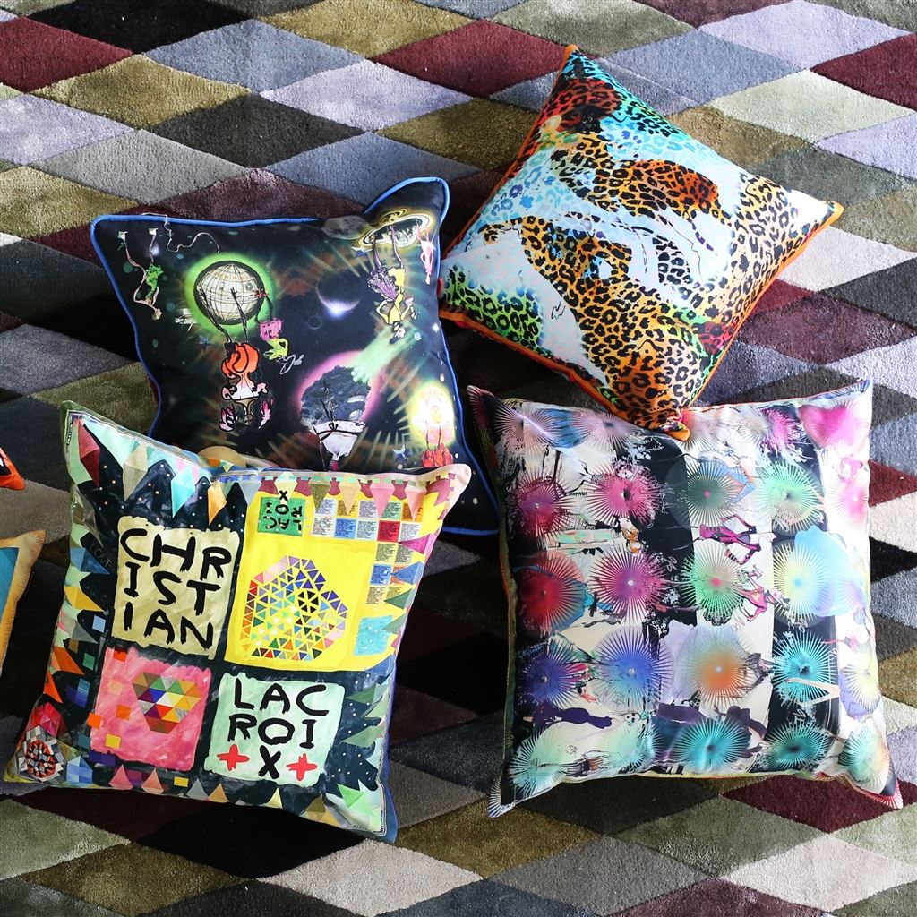 Lacroix Photocall Room Cushion 3 - Multicolor