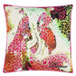 Les Felines Magenta Room Cushion - Multicolor