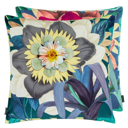Fleurs D'artifice Marais Cushion - Multicolor