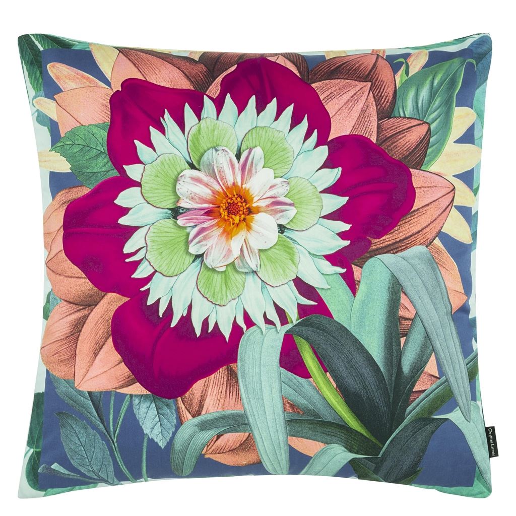 Fleurs D'artifice Marais Room Cushion 2 - Multicolor