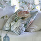 Peonia Grande Zinc Room Velvet Cushion 3 - Multicolor