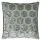 Manipur Medium Room Velvet Cushion - Gray