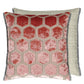 Manipur Medium Velvet Cushion - Pink