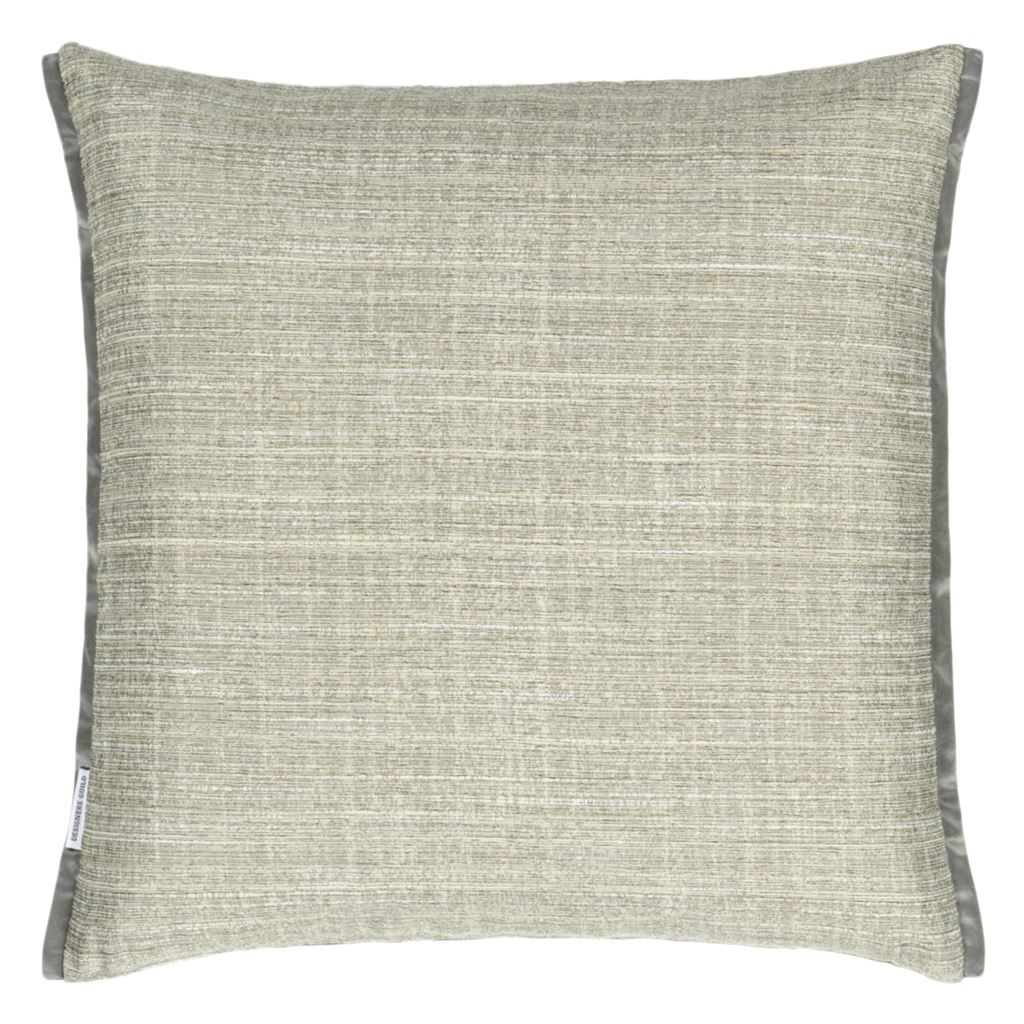 Manipur Medium Room Velvet Cushion 2 - Green