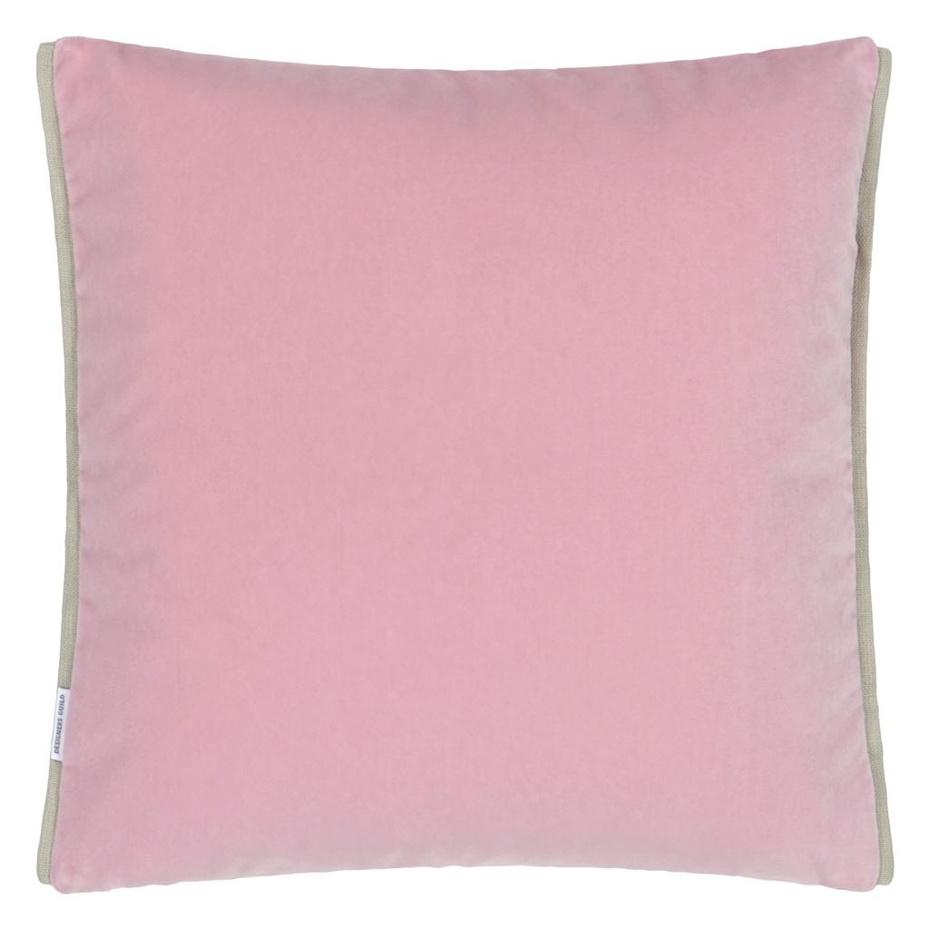 Varese Room Velvet Cushion - Pink