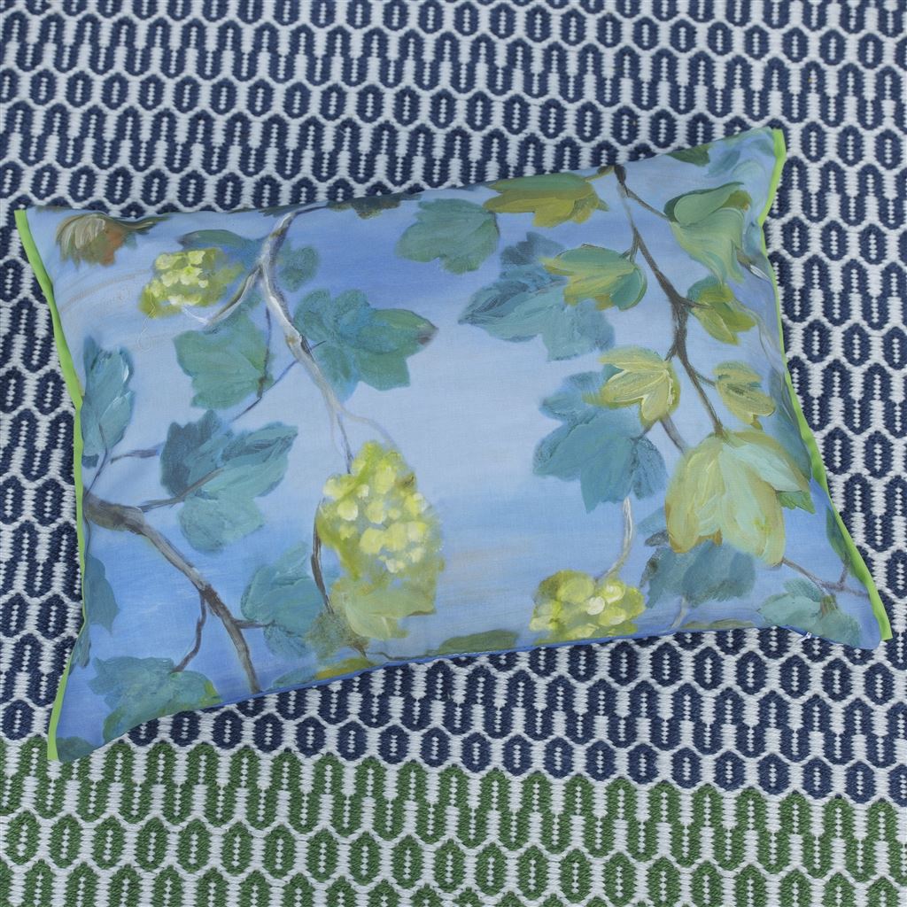 Outdoor Giardino Segreto Cornflower Room Cushion 2 - Blue