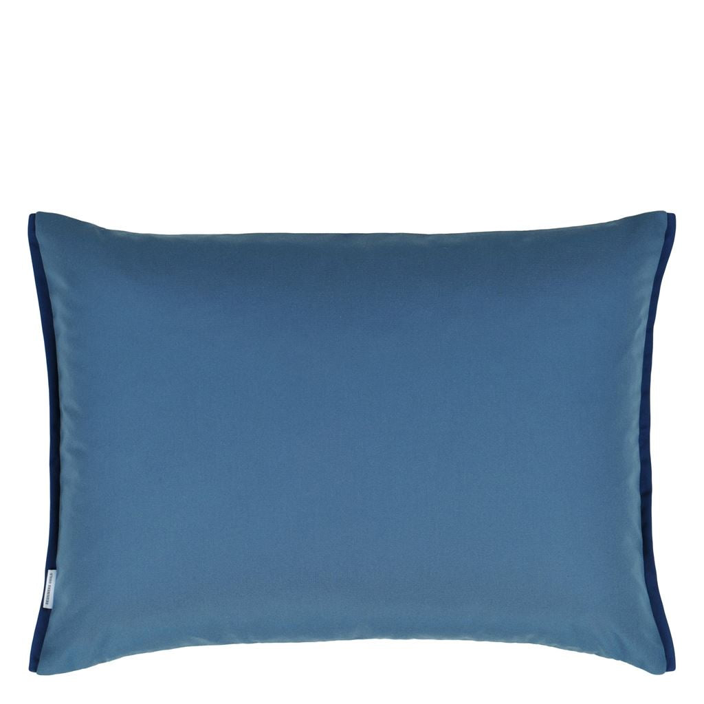 Outdoor Acanthus Room Cushion - Blue
