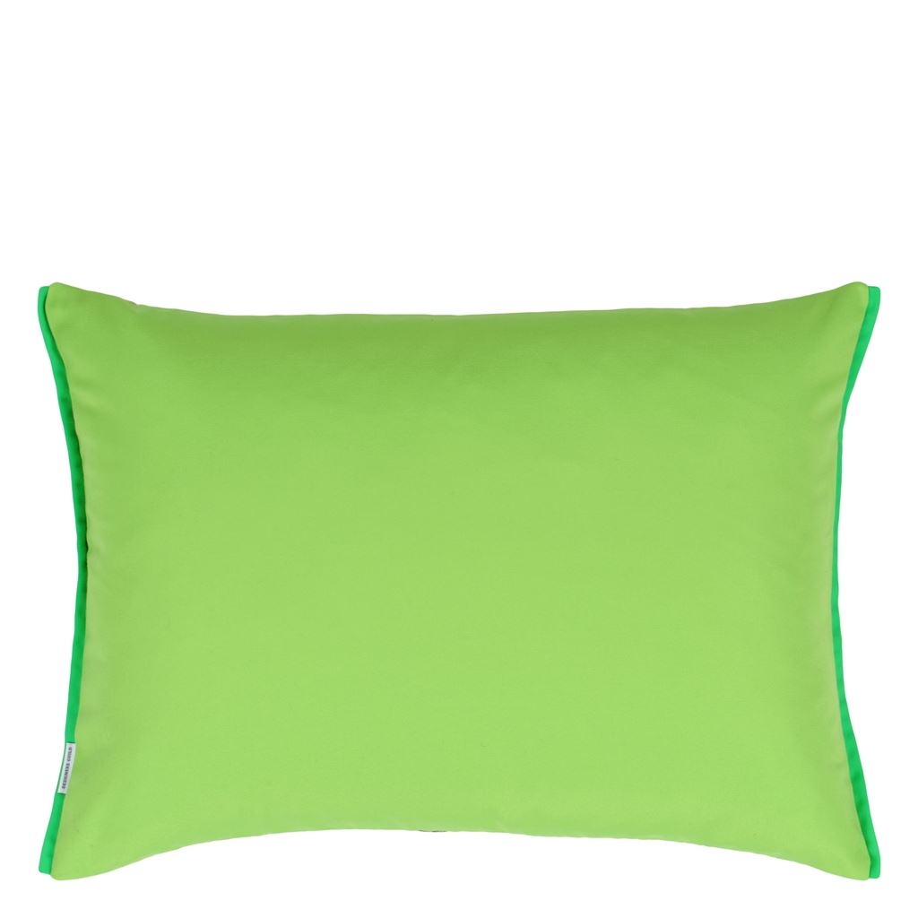 Outdoor Acanthus Room Cushion - Green