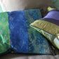 Kasavu Linen/Cotton Room Cushion 4 - Green