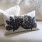 Tanjore Embroidered Room Cushion 3 - Gray
