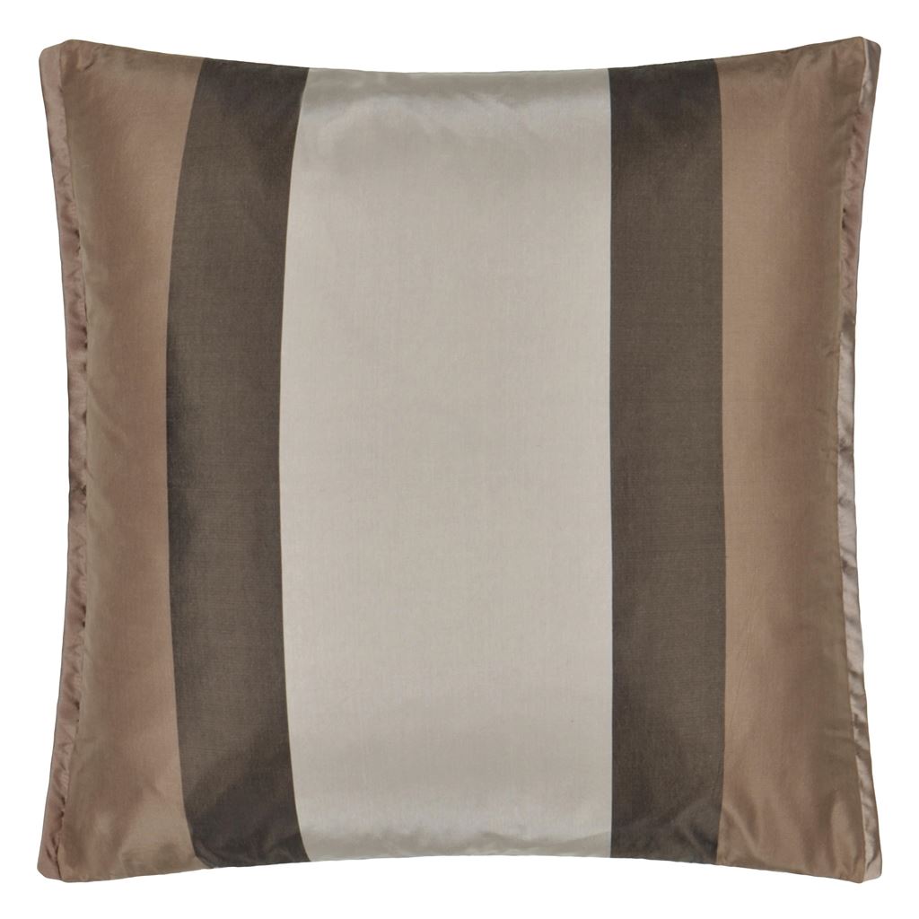 Varanasi Silk Room Cushion - Gray