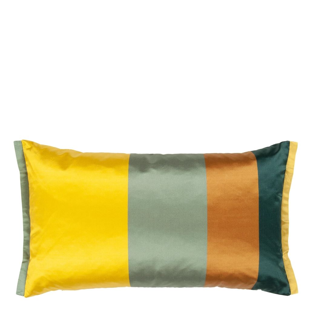 Kasuti Embroidered Room Cushion 2 - Multicolor