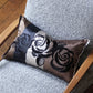 Kasuti Embroidered Room Cushion 4 - Brown