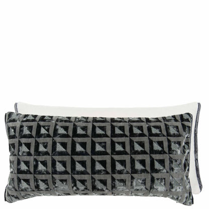 Monserrate Velvet Cushion - Gray