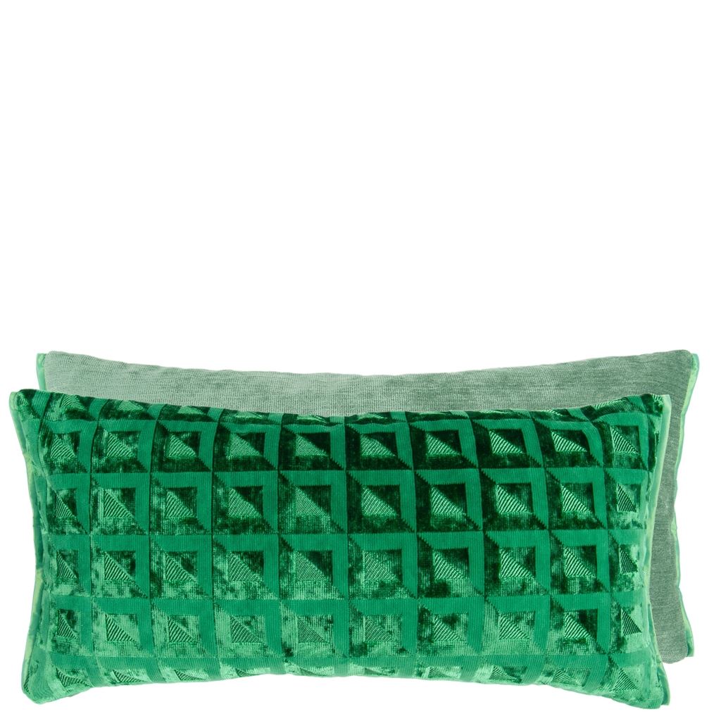 Monserrate Velvet Cushion - Green