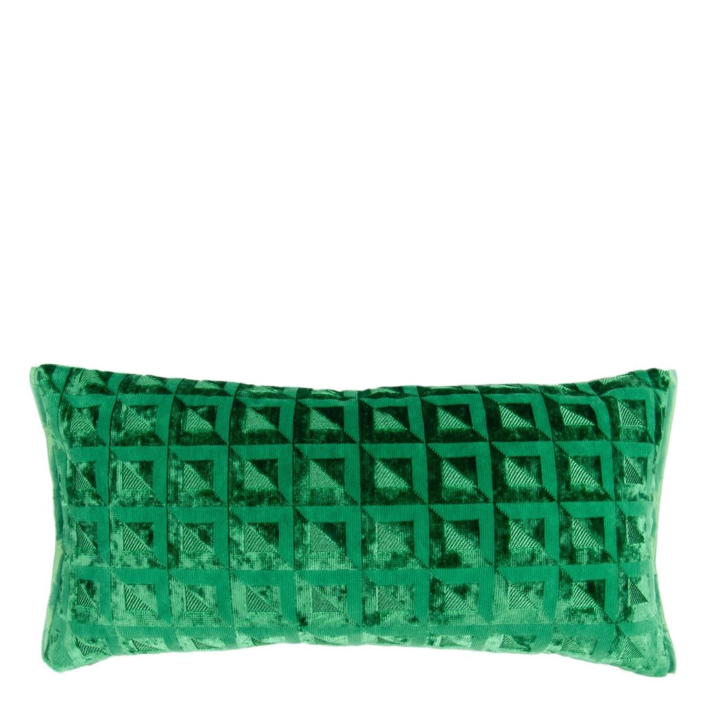 Monserrate Room Velvet Cushion - Green