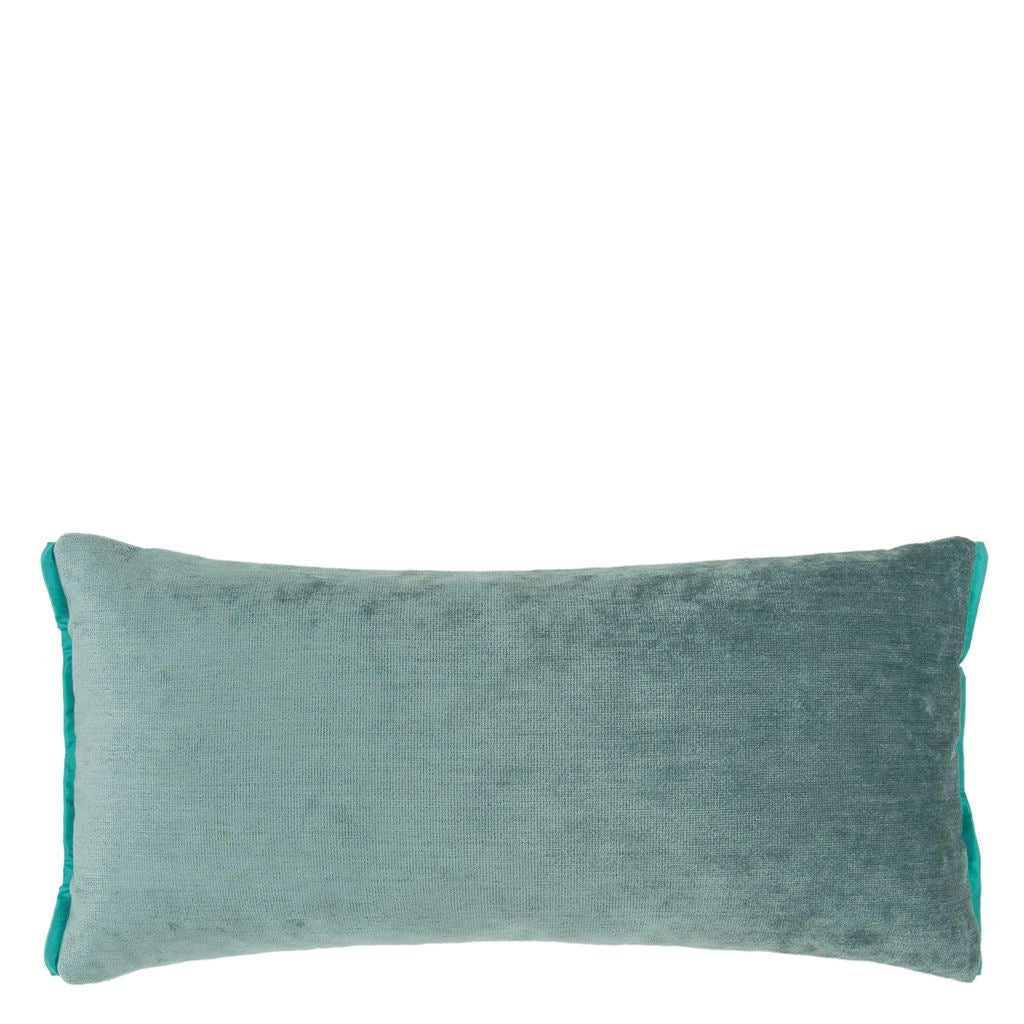 Monserrate Room Velvet Cushion 2 - Blue